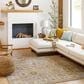 Surya Reina Tan, Light Brown, Light Gray, Cream, Denim, Mustard and Olive 10" x 13"11" Area Rug, , large