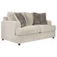 Ashley Soletren Stationary Loveseat in Stone, , large