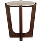 Ashley Tanidore Round End Table in Warm Brown, , large