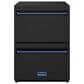 Thor Kitchen Gordon Ramsay 5.4 Cu. Ft. Undercounter Drawer Freezer with Blue Handle Kit in Black, , large