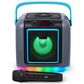 Singing Machine Mini Cube Karaoke System with Wireless Microphone in Grey, , large