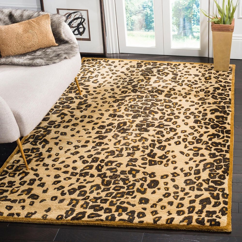 Safavieh Martha Stewart Kalahari 4&#39; x 6&#39; Teak Brown Area Rug, , large