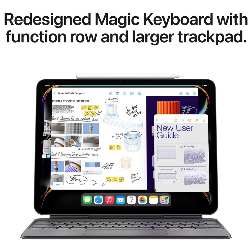 Apple iPad Pro 11-Inch M4 chip with Wi-Fi only - 1TB in Space Black, , large