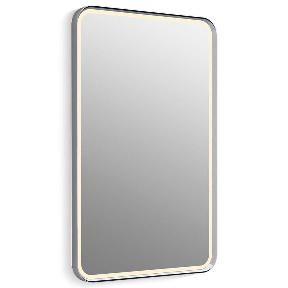 Kohler Essential Ultrabright Vanity Mirror in Polished Chrome, , large