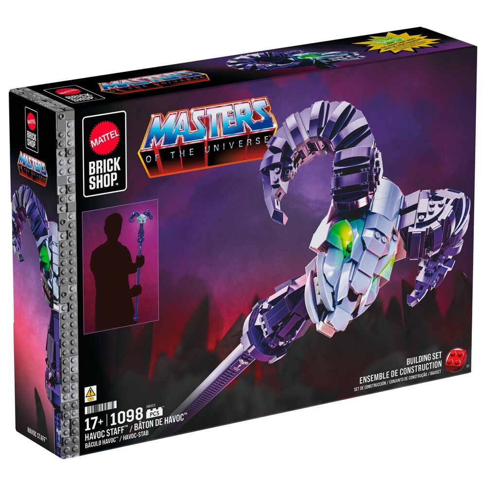 Masters of the Universe Master of The Universe Havoc Staff Building Set, , large