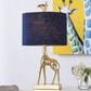 Flair Industries Poly Giraffe Table Lamp in Gold, , large