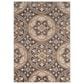 Safavieh Lyndhurst 6" x 9" Light Grey and Beige Area Rug, , large