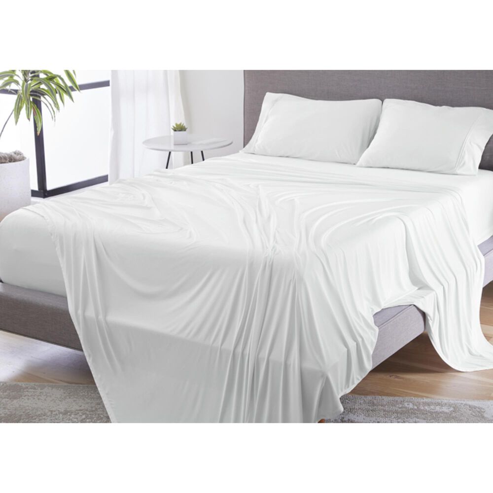 Bedgear Dri-Tec 4-Piece Full Sheet Set in Bright White, , large