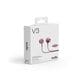 Sudio V3 Wired Earbuds in Pink, , large