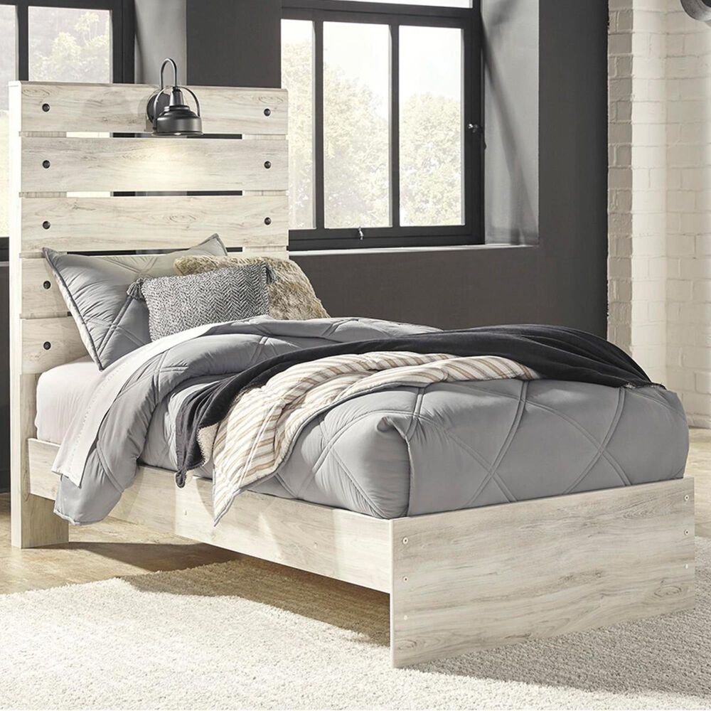 Ashley Cambeck Twin Panel Headboard in Whitewash, , large