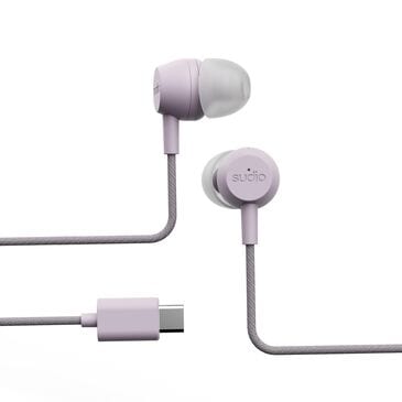 Sudio V3 Pro Noise Cancelling Wired Earbuds in Purple, , large