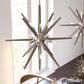 Hunter Jupiter Star 24" 12-Light Pendant in Brushed Nickel, , large