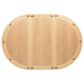 Pacific Landing Lavon 5-Piece Oval Counter Height Dining Set in Light Oak, , large