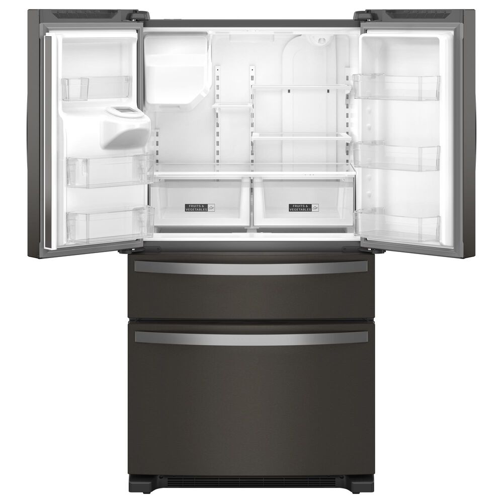 Whirlpool 24.5 Cu. Ft. French Door Refrigerator in Black Stainless Steel, , large