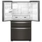 Whirlpool 24.5 Cu. Ft. French Door Refrigerator in Black Stainless Steel, , large