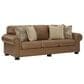 Ashley Carianna Stationary Sofa in Caramel, , large