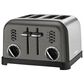 Cuisinart 1.5 Cu. Ft. 4-Slice Classic Toaster in Black Stainless Steel, , large