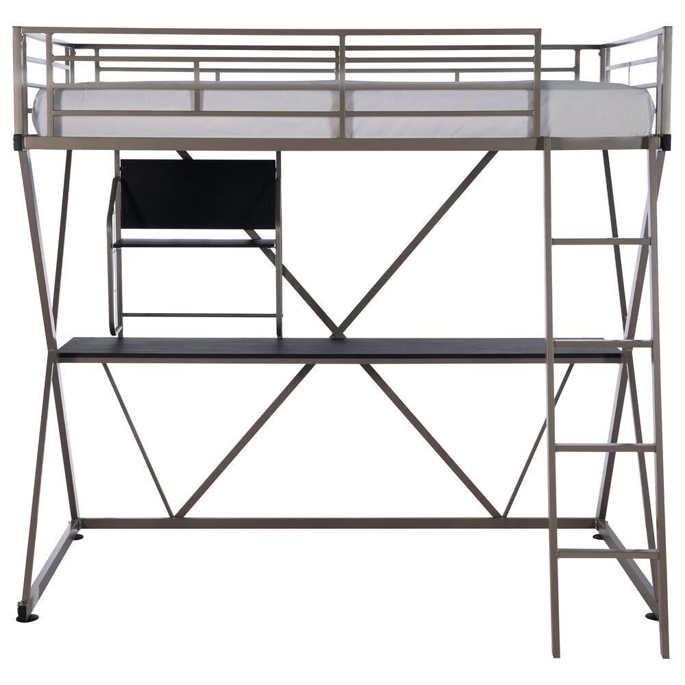 Parkerville Furniture Line Twin Z-Loft Bed in Pewter, , large