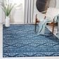 Safavieh Tulum TUL272N 3" x 5" Navy Area Rug, , large