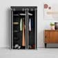 Timberlake Lavish Home Wardrobe Closet Organizer in Black, , large