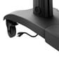 Kanto TV Rolling Stand with Adjustable Shelf and Built-In Handles for 55" - 100" TVs in Black, , large