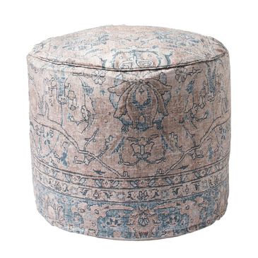 Loloi 18"x20" Multicolor Pouf, , large