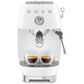 SMEG Retro Style 47 Oz Espresso and Cold Brew Coffee Machine in White, , large