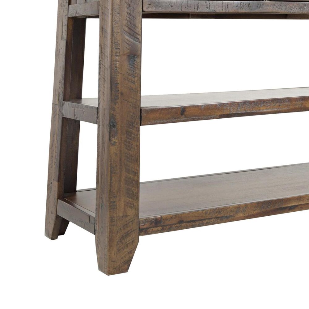 Waltham Painted Canyon Sofa Table in Brown, , large