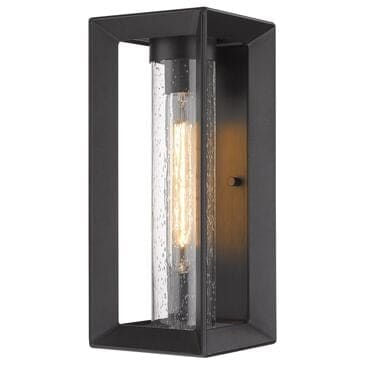 Golden Lighting Smyth Outdoor Wall Sconce in Natural Black, , large