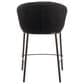 Zuo Modern Essen Counter Stool in Black & Bronze, , large