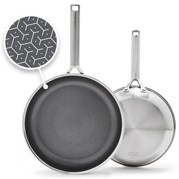 Green Pan Apex 9.5" and 11" Nonstick Frypan Set in Stainless Steel, , large