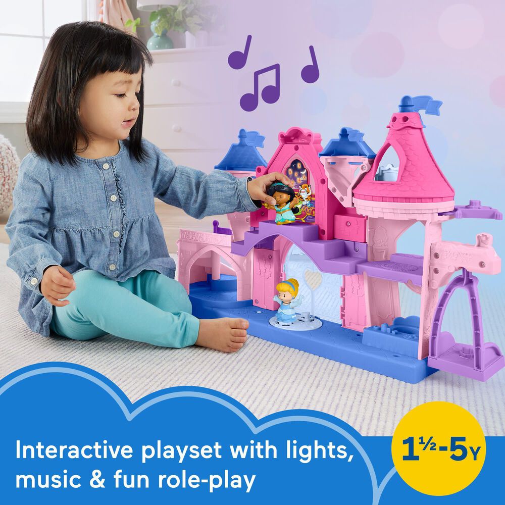 Fisher Price Little People Disney Princess Castle F23, , large