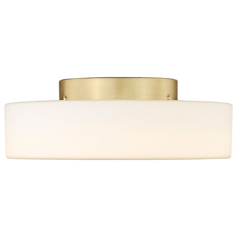 Golden Lighting Toli 1-Light Flush Mount in Brushed Champagne Bronze, , large