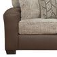 Arapahoe Home 6100 Stationary Queen Sleeper in Shearling Fawn and Coconut Mocha, , large