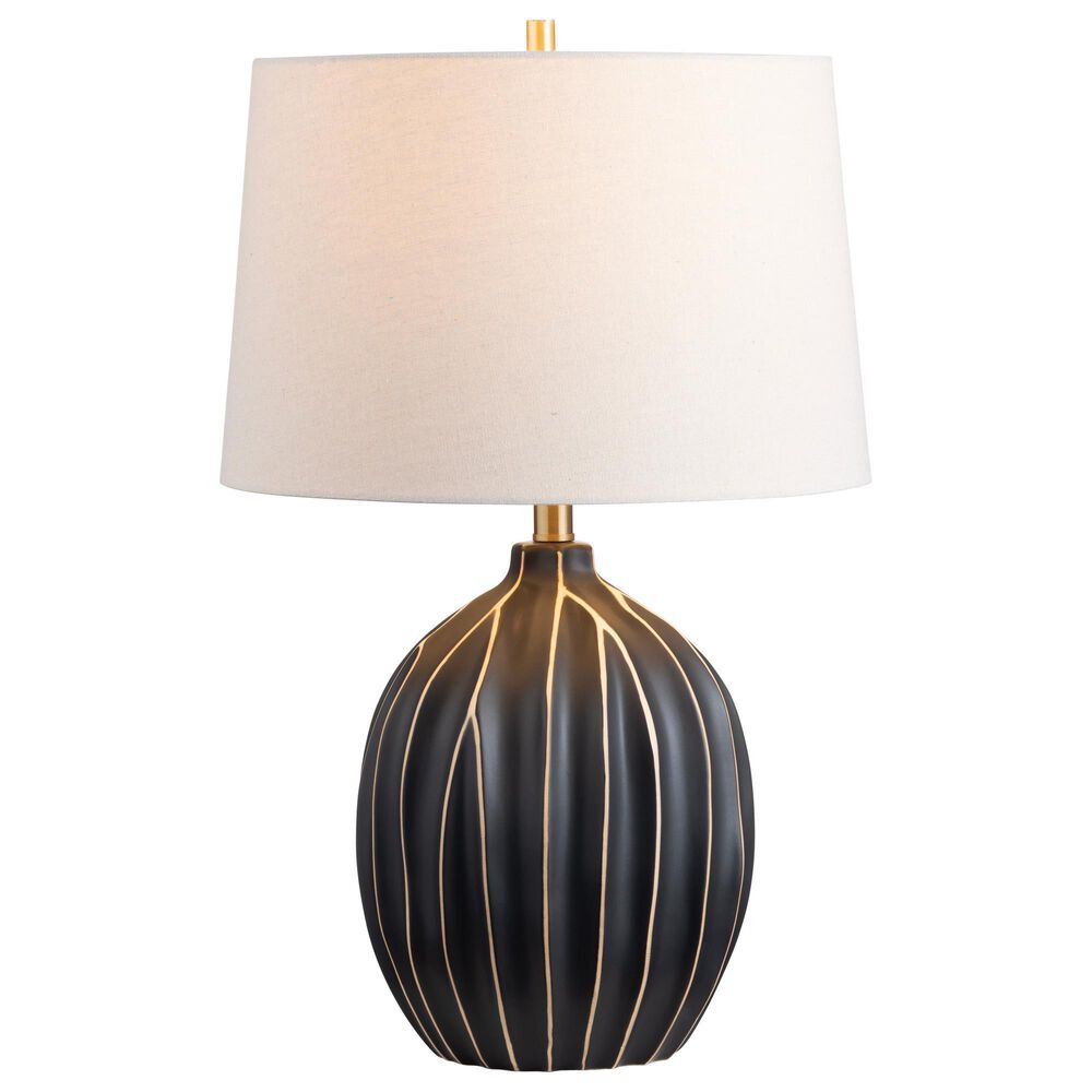 Crestview Collection Evans Table Lamp in Black, , large