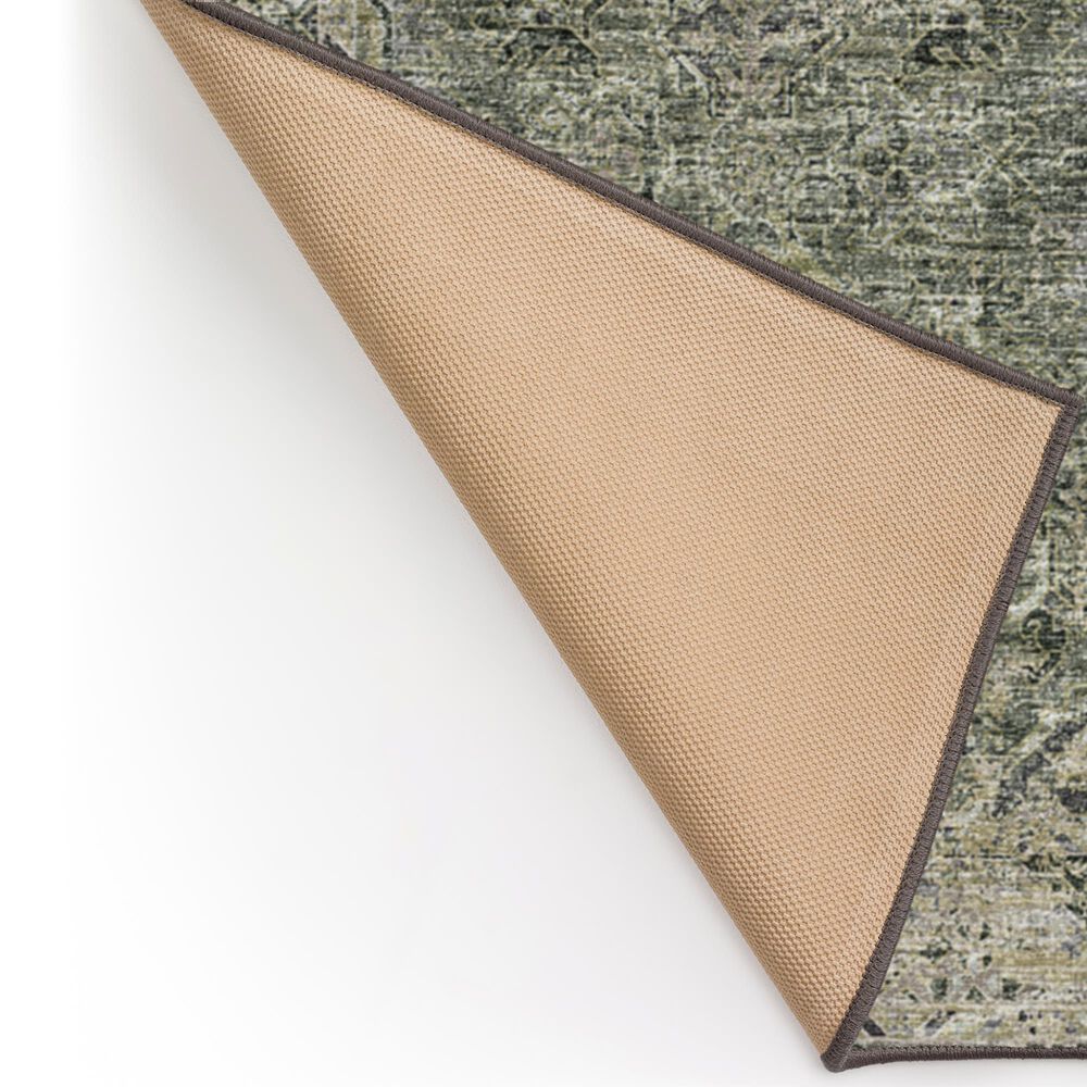 Dalyn Rug Company Tuscany 2&#39;6&quot; x 12&#39; Green Indoor/Outdoor Runner, , large