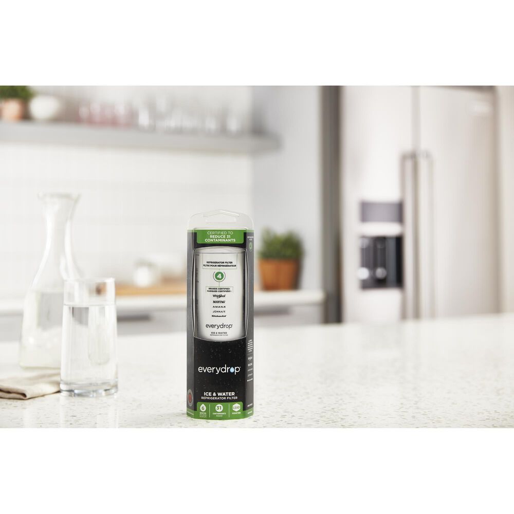 Whirlpool EveryDrop Water Filter 4 and Produce Preserver Refill for Refrigerator, , large