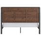 Ashley Fortlorn 4-Piece California King Bedroom Set in Walnut Brown with LED Light, , large
