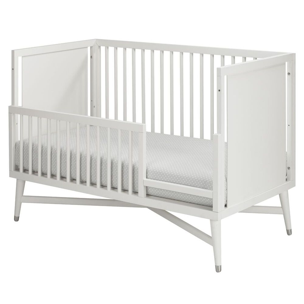 Eastern Shore 3 Piece Nursery Set with 3-In-1 Crib, Dresser, &amp; Toddler Rail, , large