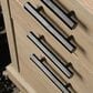 Sauder Aspen Post Executive Desk in Prime Oak, , large