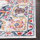 Safavieh Madison MAD603R 10" x 14" Fuchsia and Ivory Area Rug, , large