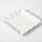 Supreme 5.5" Melamine Square Plate in White, , large