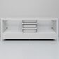 Lexora Home Jacques 72" Double Bathroom Vanity in White with 2 cm White Cultured Marble Top and Rectangular Sinks, , large