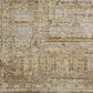 Loloi Bradbury 10" x 14" Dove and Gold Area Rug, , large