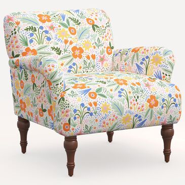 Rifle Paper Co Crafted by Cloth and Company Bristol Chair in Merida Multi, , large