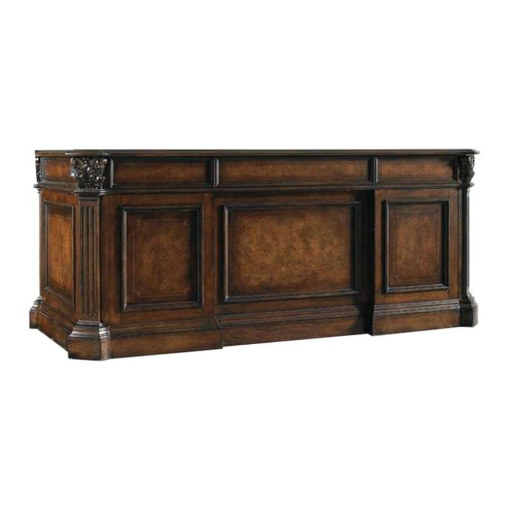 Hooker Furniture Executive Desk in Brown Cherry, , large