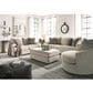 Ashley Soletren Swivel Accent Chair in Stone, , large