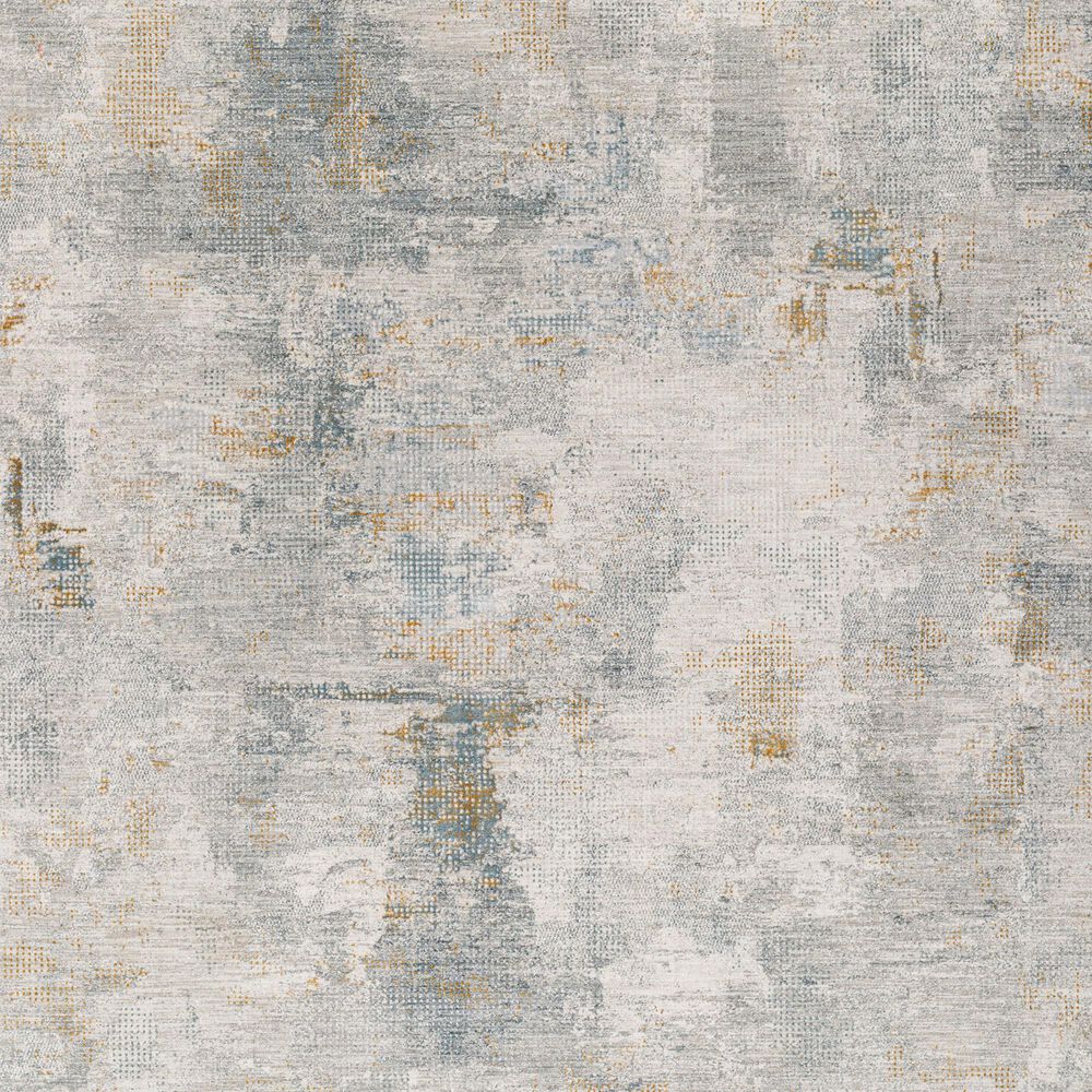 Surya Dresden DRE-2321 Medium Gray, Gray, White, Denim, Mustard and Light Slate 9' x 12'2" Area Rug, , large