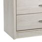 CorLiving Newport 5 Drawer Tall Dresser in White Washed Oak, , large