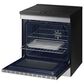 Samsung Bespoke Bespoke 6.3 Cu. Ft. Smart Slide-In Induction Range with AI Hub in Stainless Steel, , large